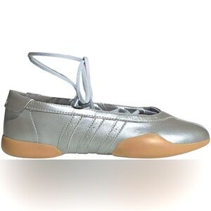 Adidas Taekwondo Mei Ballet Flats (silver) size 7, same day shipping ava…